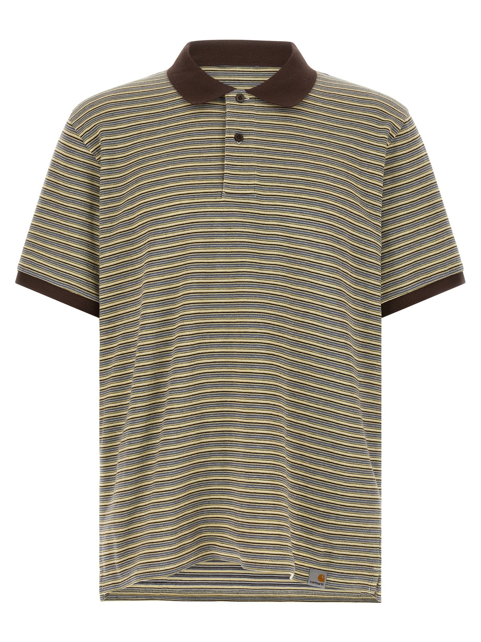 Carhartt Wip Dion Polo Shirt Gold