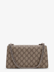 Gucci Women's Dionysus Medium GG Supreme Fabric Crossbody Bag Beige Gucci