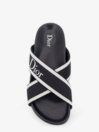 Dior Men's Dior Aqua Sandals White, view 5