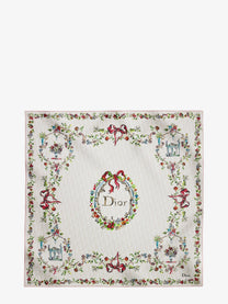 Dior Women's Dior Arabesque Dioriviera Silk Foulard White