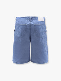 Dior - Dior Cotton Bermuda Shorts With Lateral Maxi Pockets - Men’s Clothing