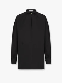 Dior - Dior Oversize Cotton Shirt With Iconic Bee And Monogram Embroidery - Women’s Tops
