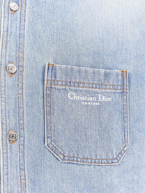 Dior - Dior Denim Shirt/Jacket With Madras Lining - Man-&gt;Clothing-&gt;Shirts