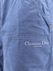 Dior - Dior Cotton Bermuda Shorts With Lateral Maxi Pockets - Men’s Clothing