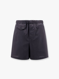 Dior - Dior Striped Wool Bemuda Shorts - Men’s Clothing