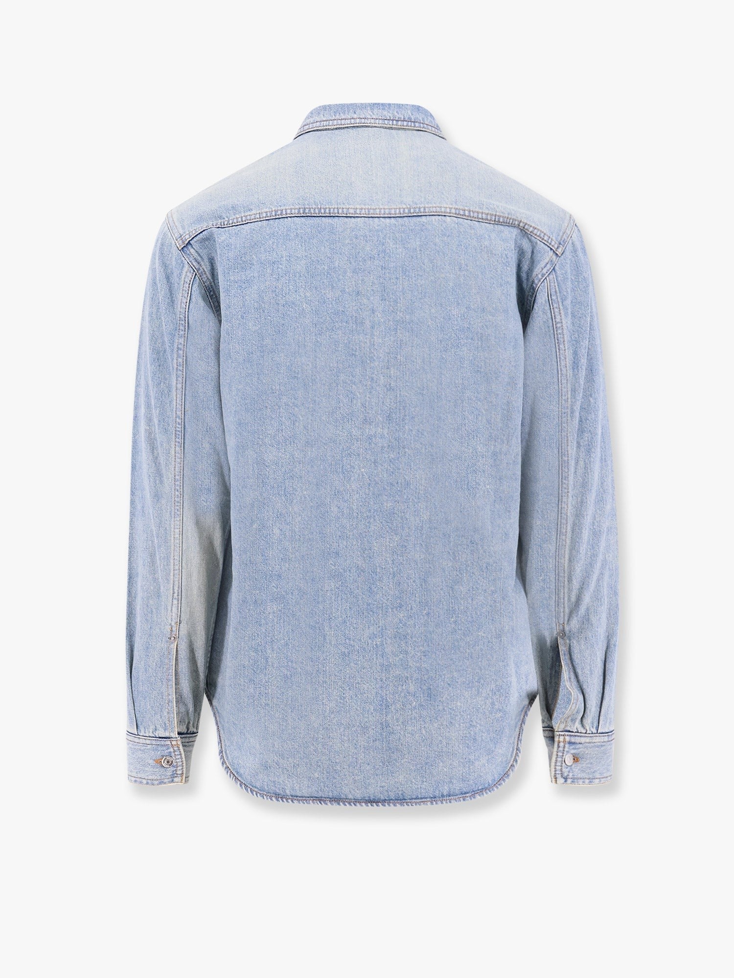 Dior - Dior Denim Shirt/Jacket With Madras Lining - Man-&gt;Clothing-&gt;Shirts