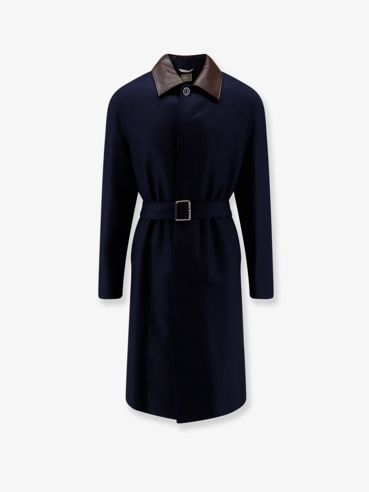 Dior Men's Dior Icons Cashmere Coat Blue