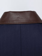 Dior Men's Dior Icons Cashmere Coat Blue