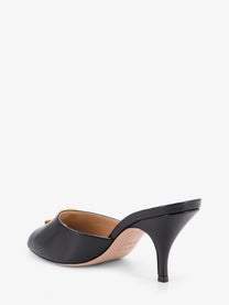 Dior Women's Dior Initials Leather Sandals Black