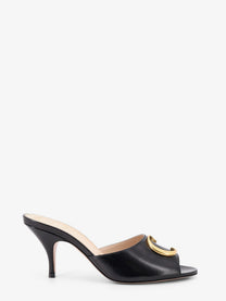 Dior Women's Dior Initials Leather Sandals Black