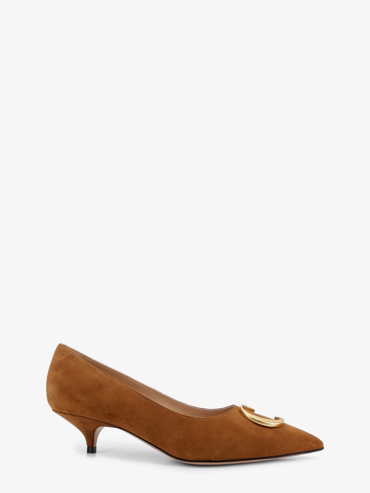 Dior Women's Dior Initials Suede Pumps Brown