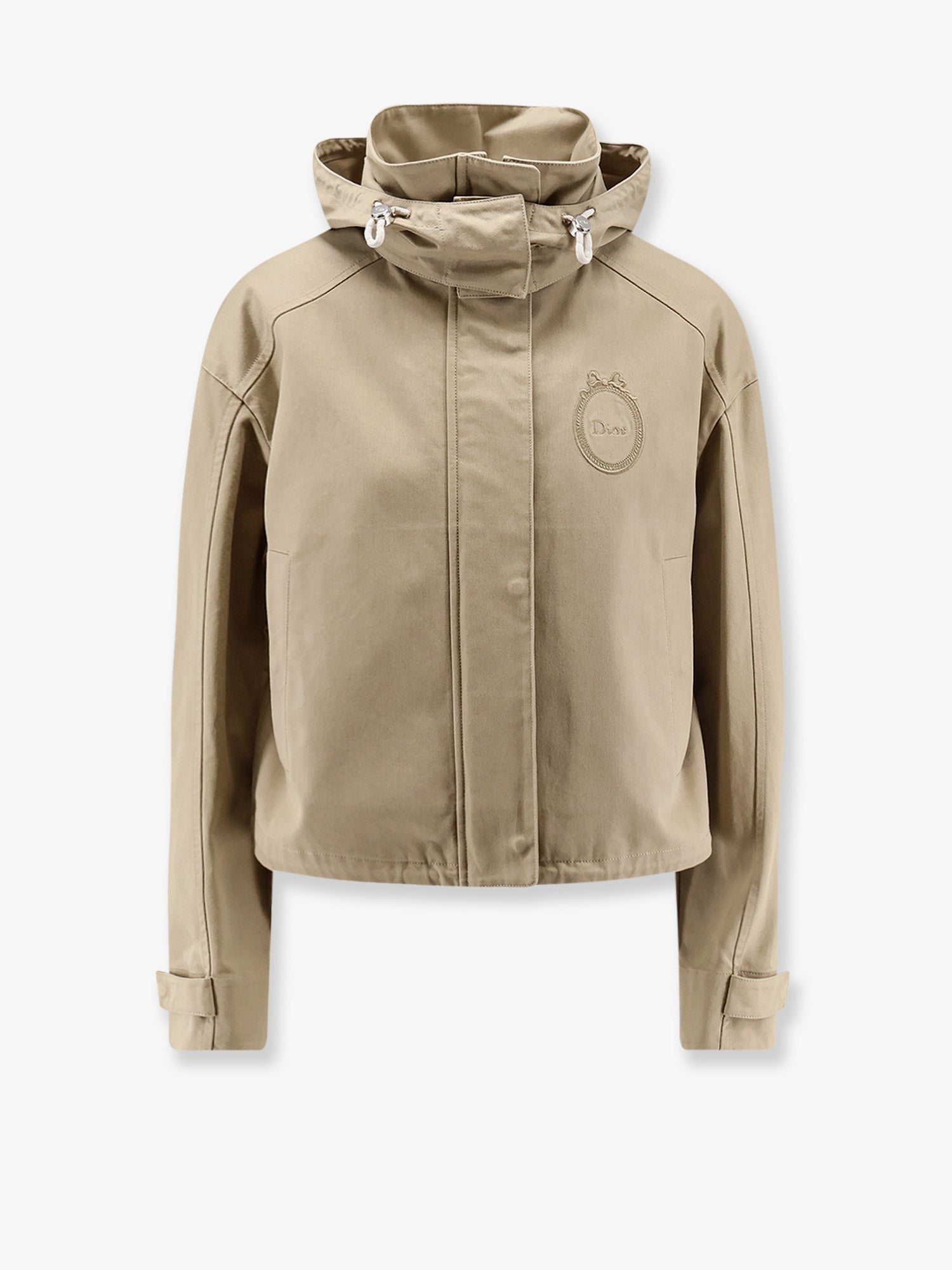 Dior Women's Dior Médaillon Cotton Jacket Beige