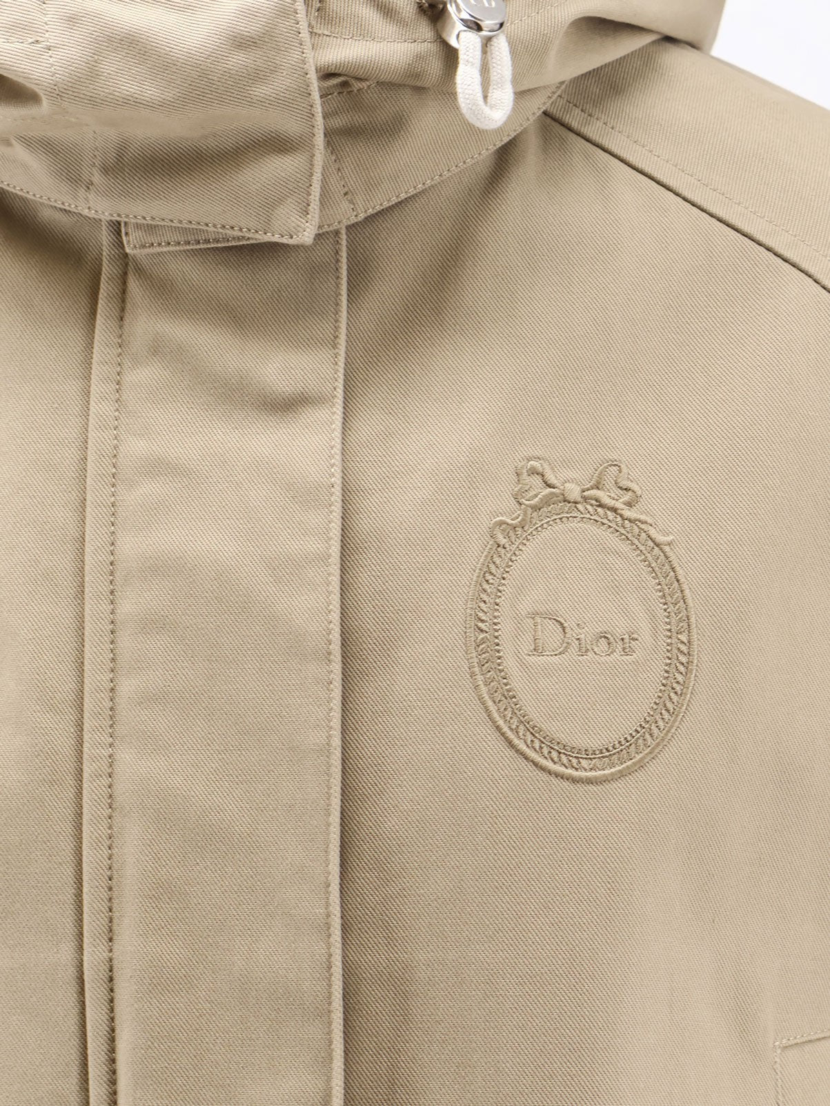 Dior Women's Dior Médaillon Cotton Jacket Beige