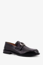 Dior Men's Archie Leather Loafers Black, view 2