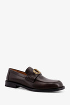 Dior Men's Archie Leather Loafers Brown, view 2