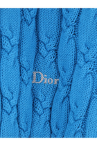 Dior Men's Cotton Sweater Blue, view 3
