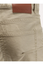 Dior Men's Cotton Trousers Beige, view 3