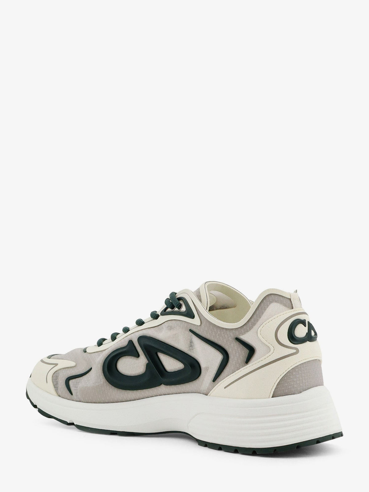 Dior Men's Countdown Tech Semi Transparent N3O Nylon and Technical Fabric Sneakers CLOUD, view 3