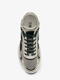 Dior Men's Countdown Tech Semi Transparent N3O Nylon and Technical Fabric Sneakers CLOUD, view 5