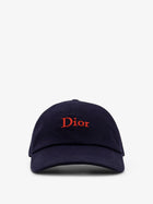 Dior Men's Dior Cotton Canvas Baseball Hat Blue