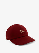 Dior Men's Dior Crafty Cotton Canvas Baseball Hat Red, view 2