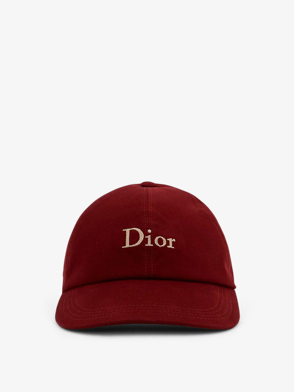 Dior Men's Dior Crafty Cotton Canvas Baseball Hat Red