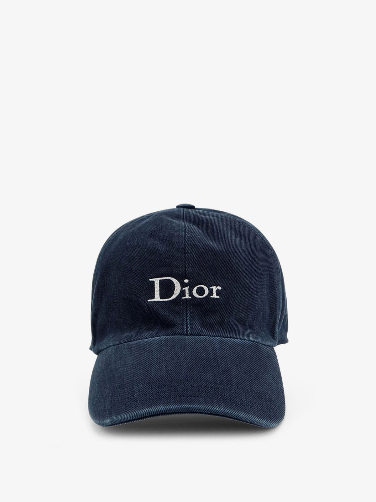 Dior Men's Dior Crafty Stonewashed Cotton Baseball Hat Blue