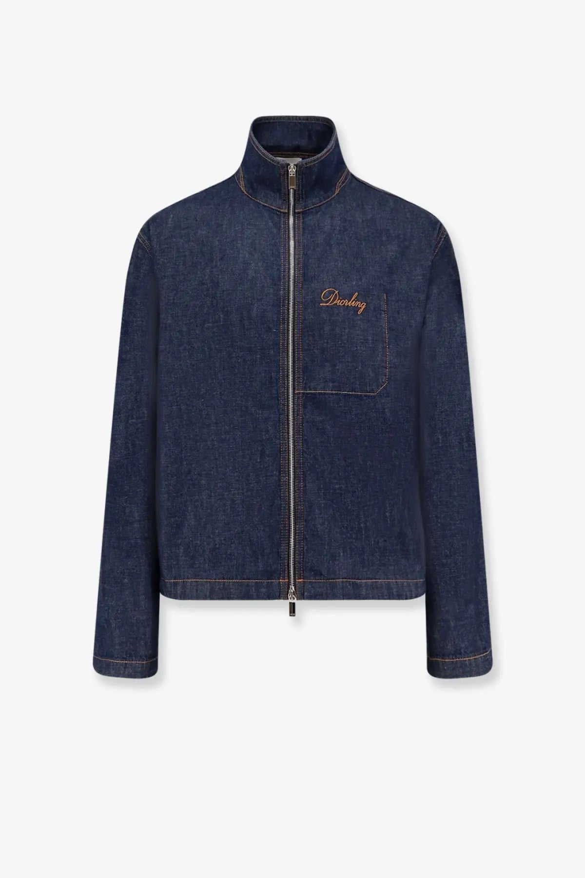 Dior Men's Diorling Denim Jacket Blue