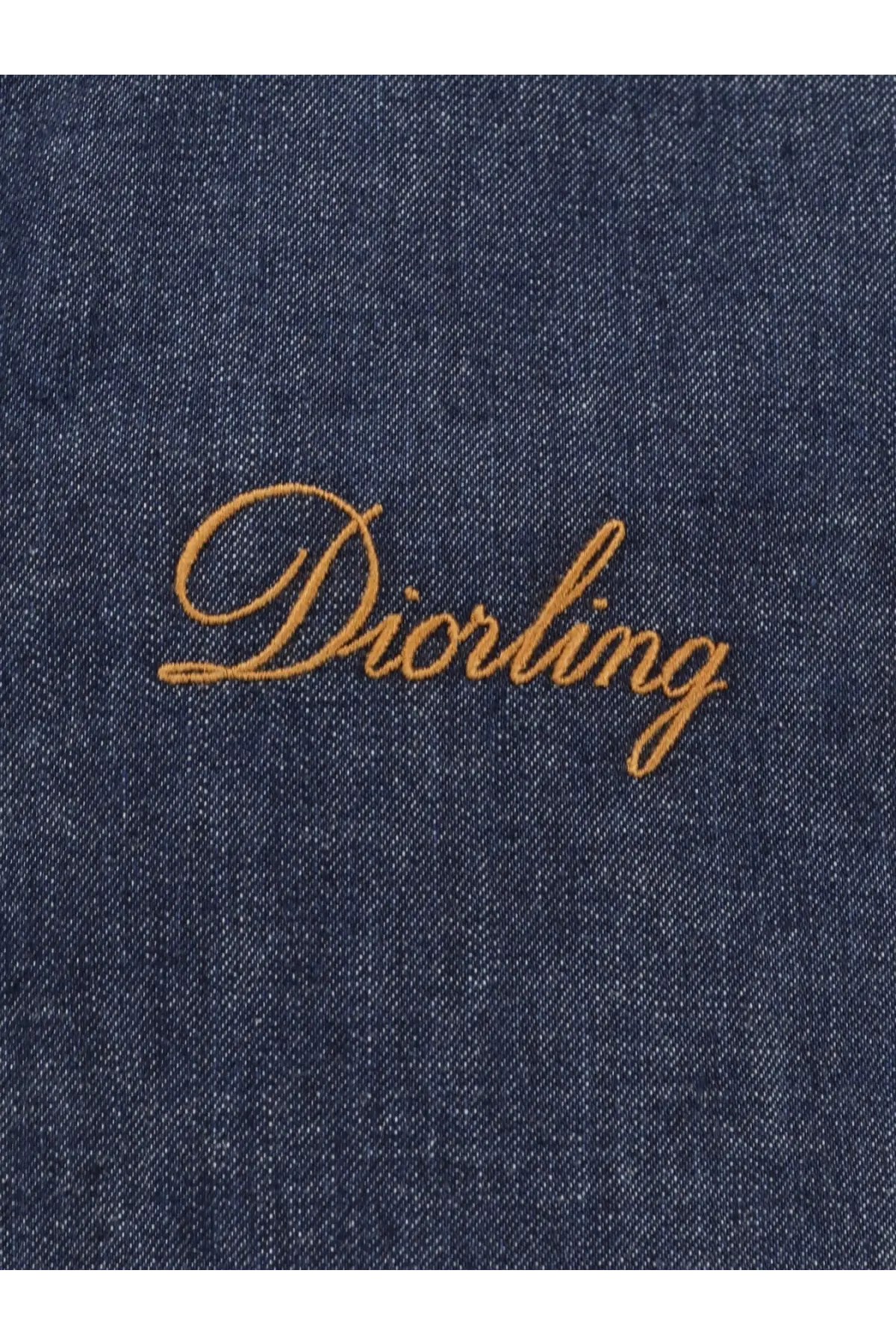 Dior Men's Diorling Denim Jacket Blue, view 3