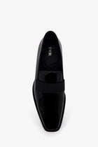 Dior Men's Palmarès Patent Leather Loafers Black, view 5