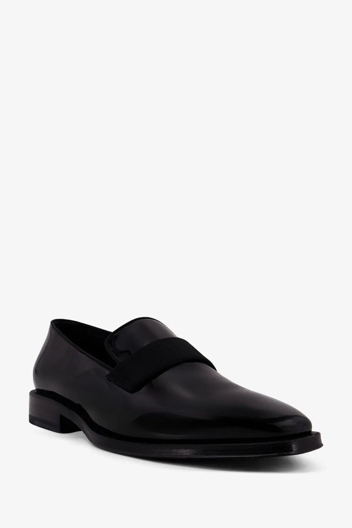 Dior Men's Palmarès Patent Leather Loafers Black, view 2
