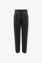 Dior Men's Polka Dots Virgin Wool and Alpaca Jacquard Trousers Black