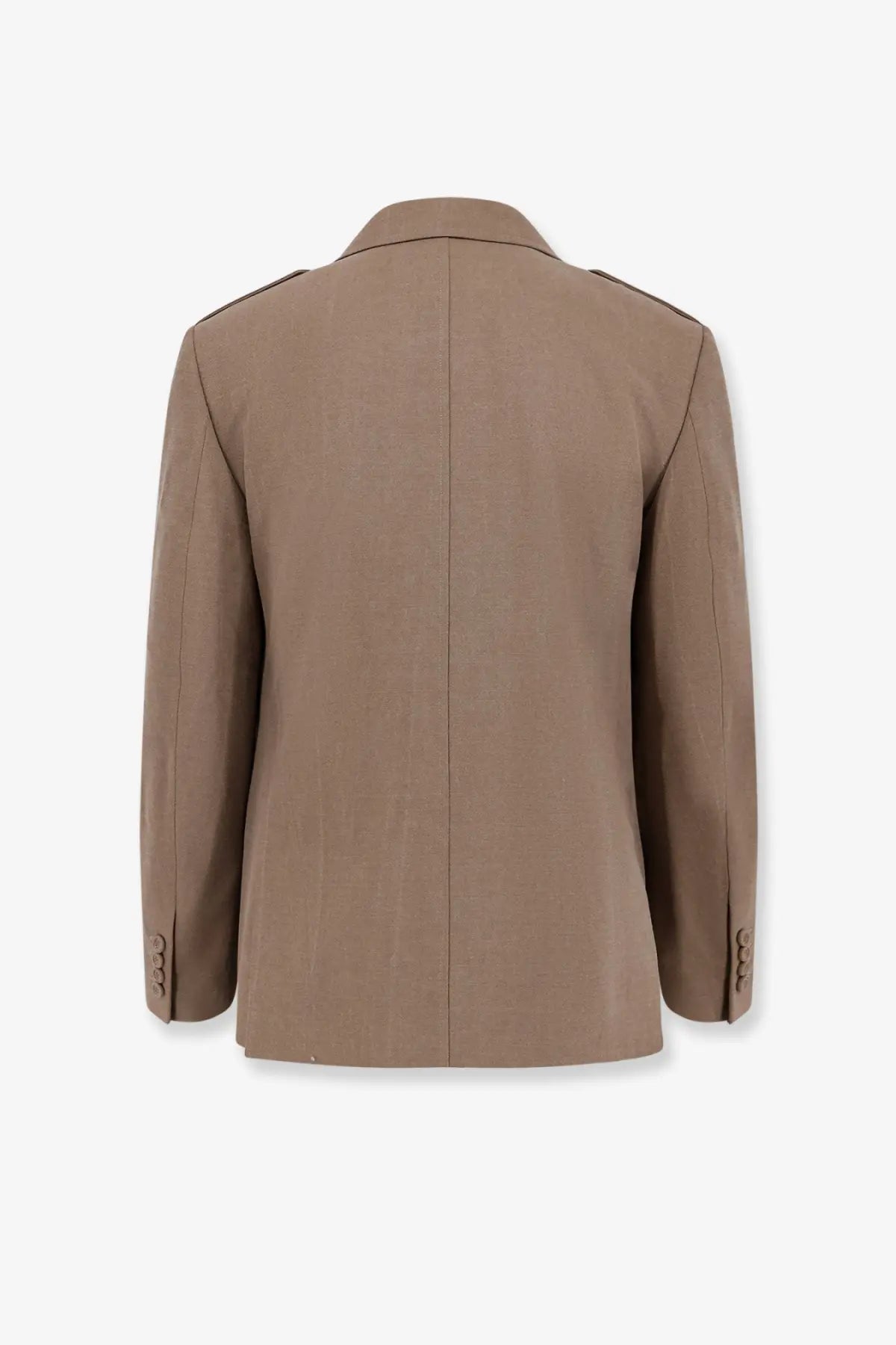 Dior Men's Single Breasted Virgin Wool Blazer Beige, view 2
