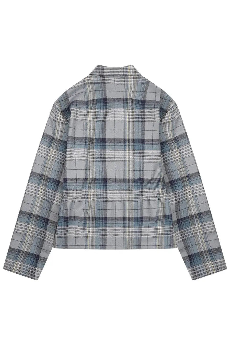 Dior Men's Zippered Check Shirt Multicolor, view 2