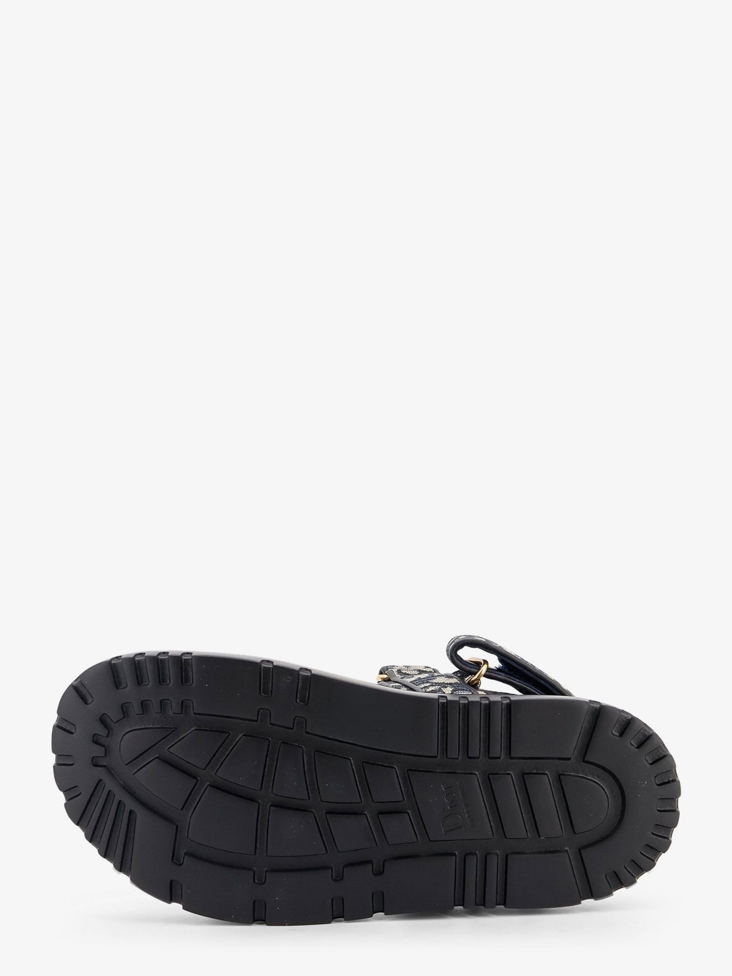Dior Women's Dior Oblique Jacquard Fabric Sandals Blue