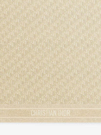 Dior Women's Dior Oblique Lurex Silk Foulard Gold