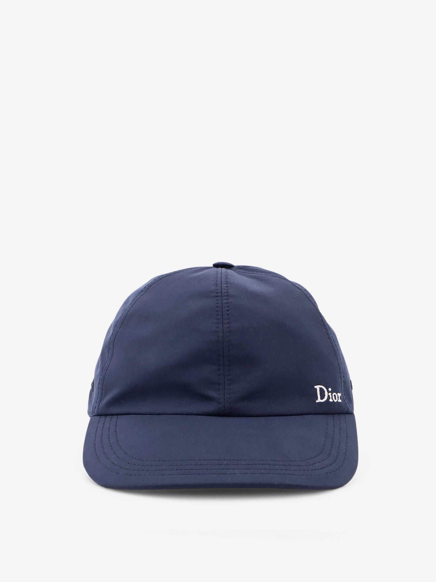 Dior Men's Dior Placed Water Repellent Technical Fabric Hat Blue