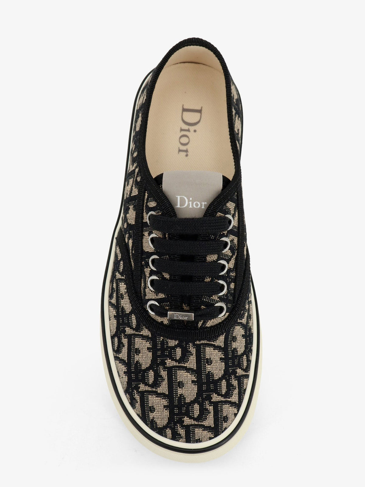 Dior Women's Dior Saltwind Cotton Sneakers Beige