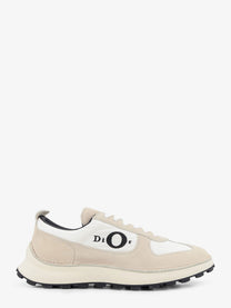 Dior Men's Dior Squash Technical Fabric and Suede Sneakers Grey