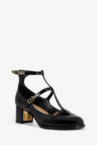 Dior Women's Aime Dior Patent Leather Mary Jane Pumps Black, view 2