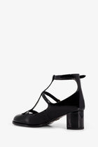 Dior Women's Aime Dior Patent Leather Mary Jane Pumps Black, view 3
