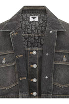 Dior Women's Denim Jacket Black, view 3