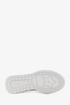 Dior Women's Laminated Leather Dior Tech Sneakers Silver, view 4