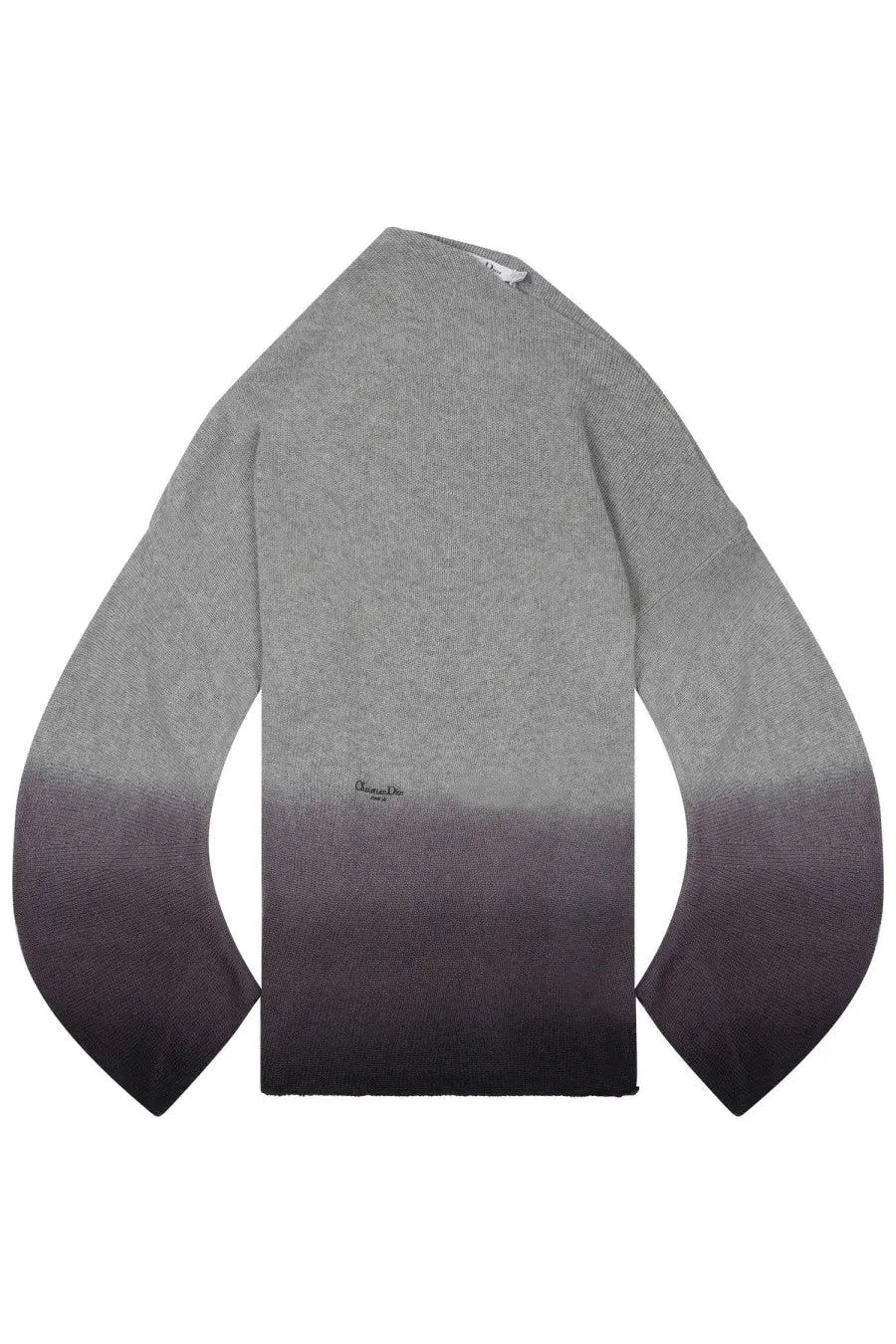Dior Women's Cashmere Sfumata Sweater Grey