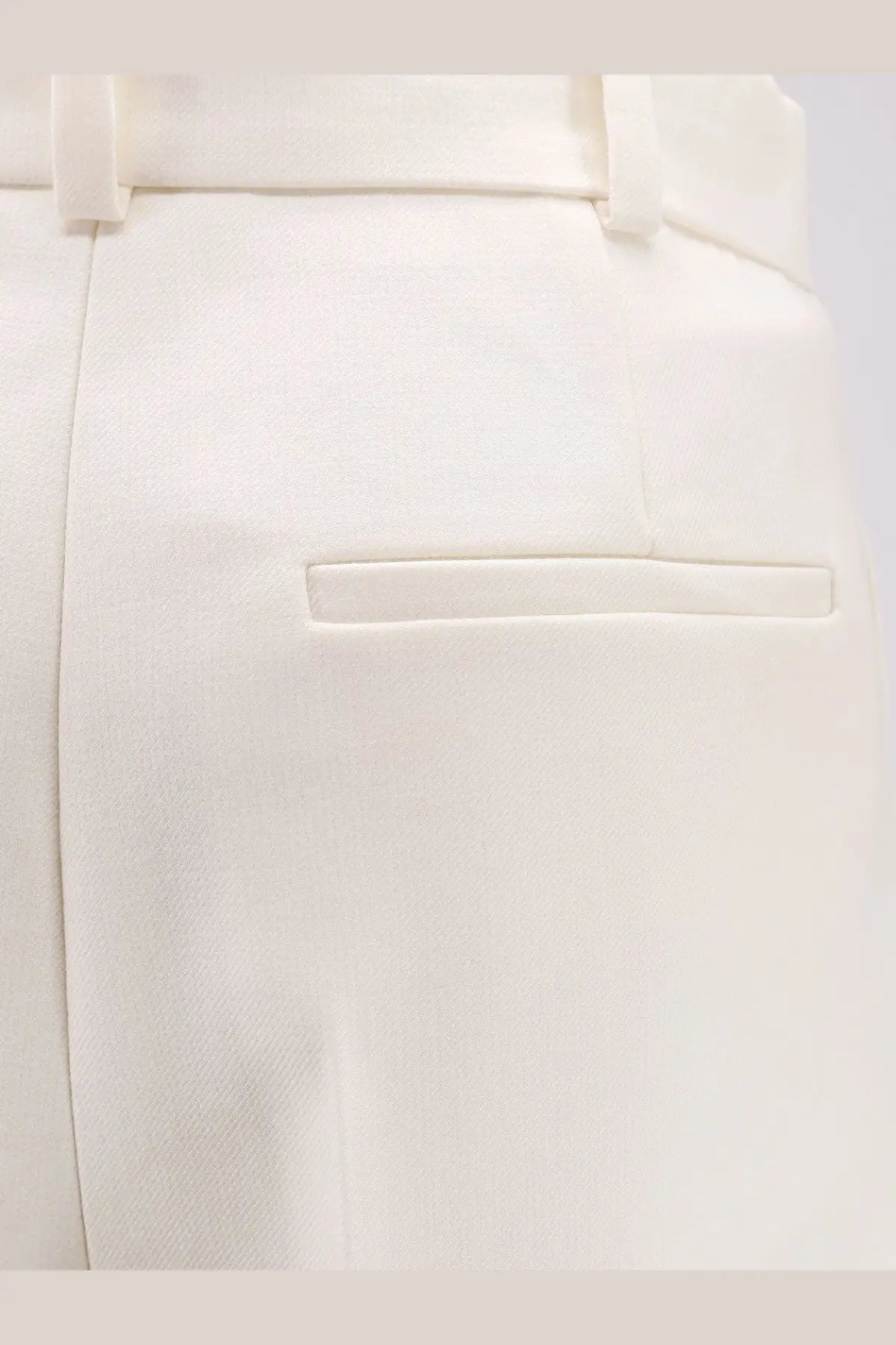 Dior Women's Virgin Wool Trousers Beige, view 3