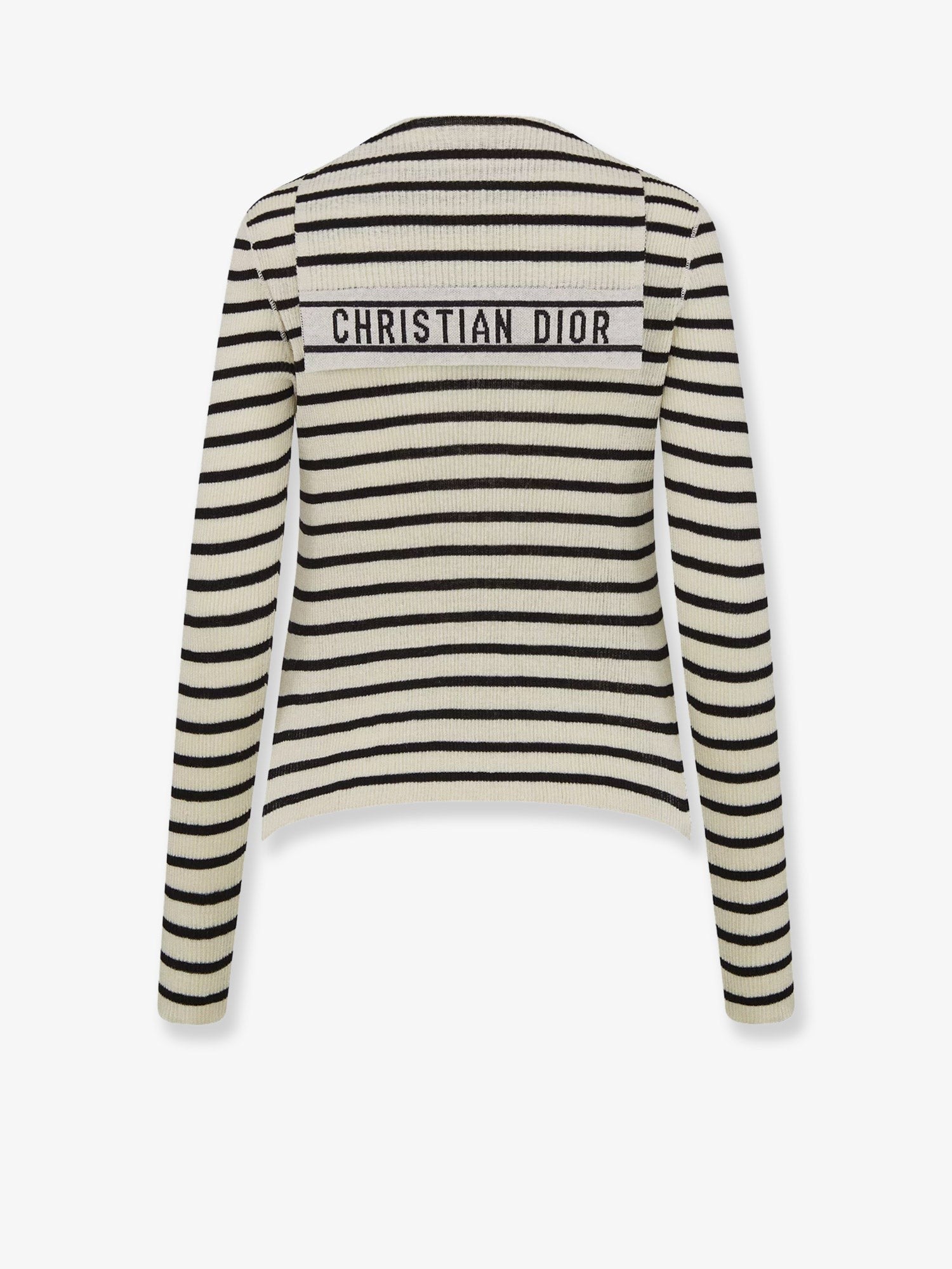 Dior Women's Dioriviera Striped Linen and Silk Sweater Pattern Dior