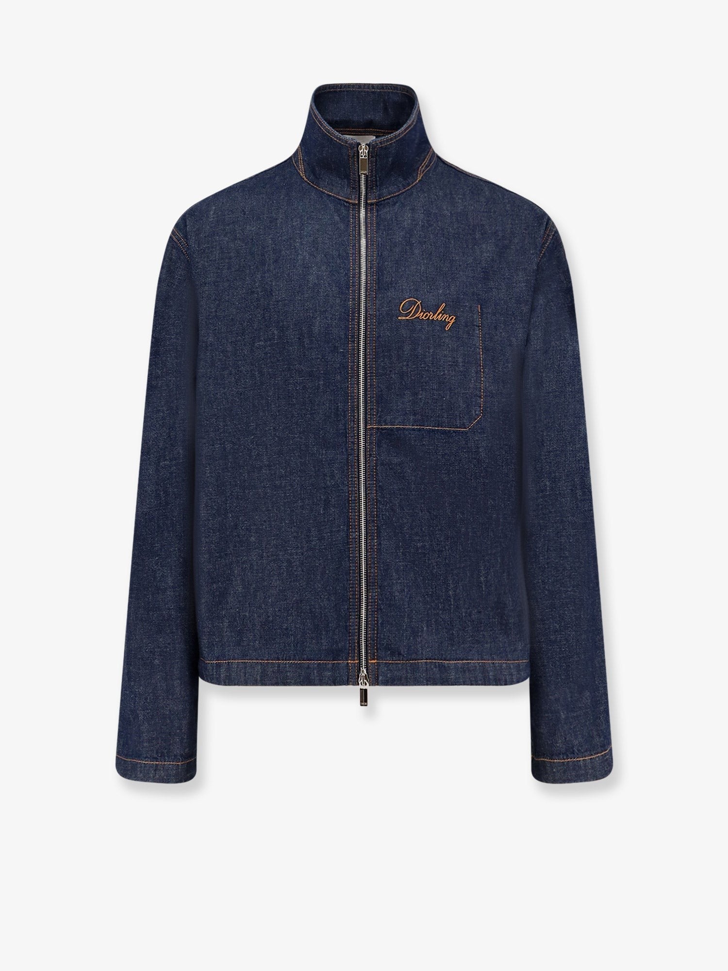 Dior Men's Diorling Denim Jacket Blue Dior