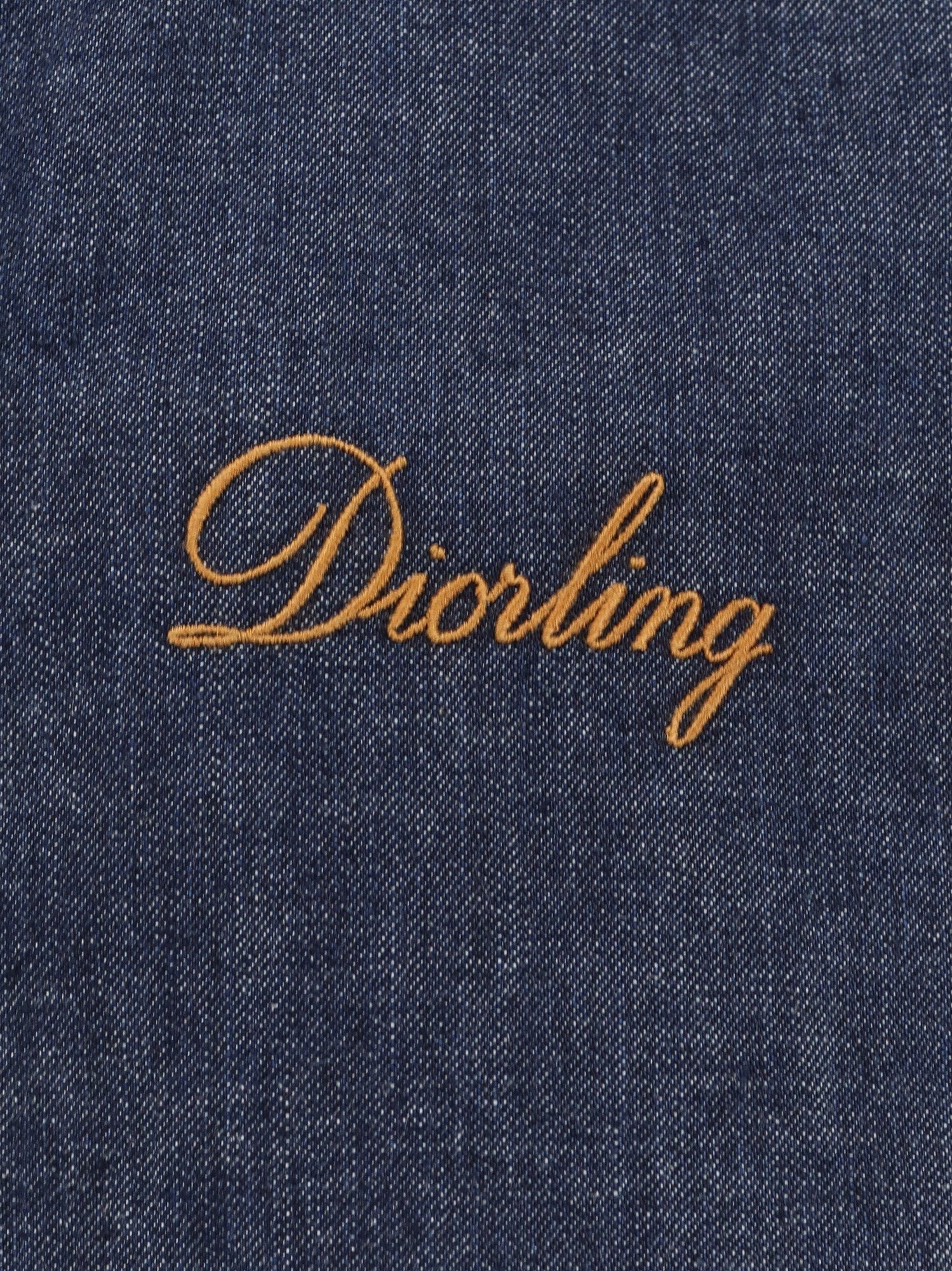 Dior Men's Diorling Denim Jacket Blue Dior