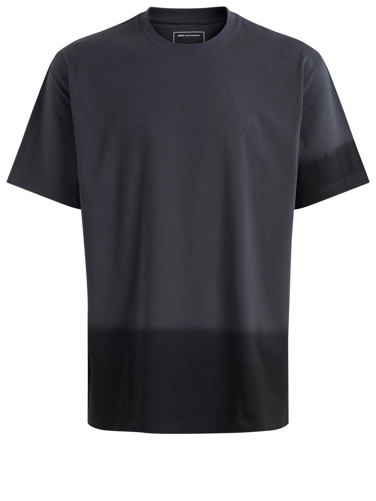 Adidas Y3 Unisex Dip RG SS Tee Ntgrey Black Grey, view 3