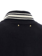Golden Goose Dirce Bomber Jacket Blue, view 4